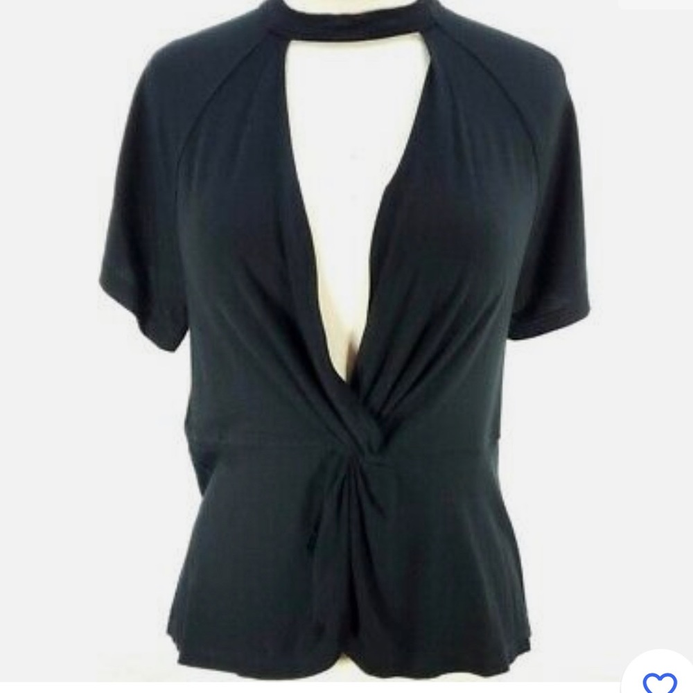 Free People - choker top black